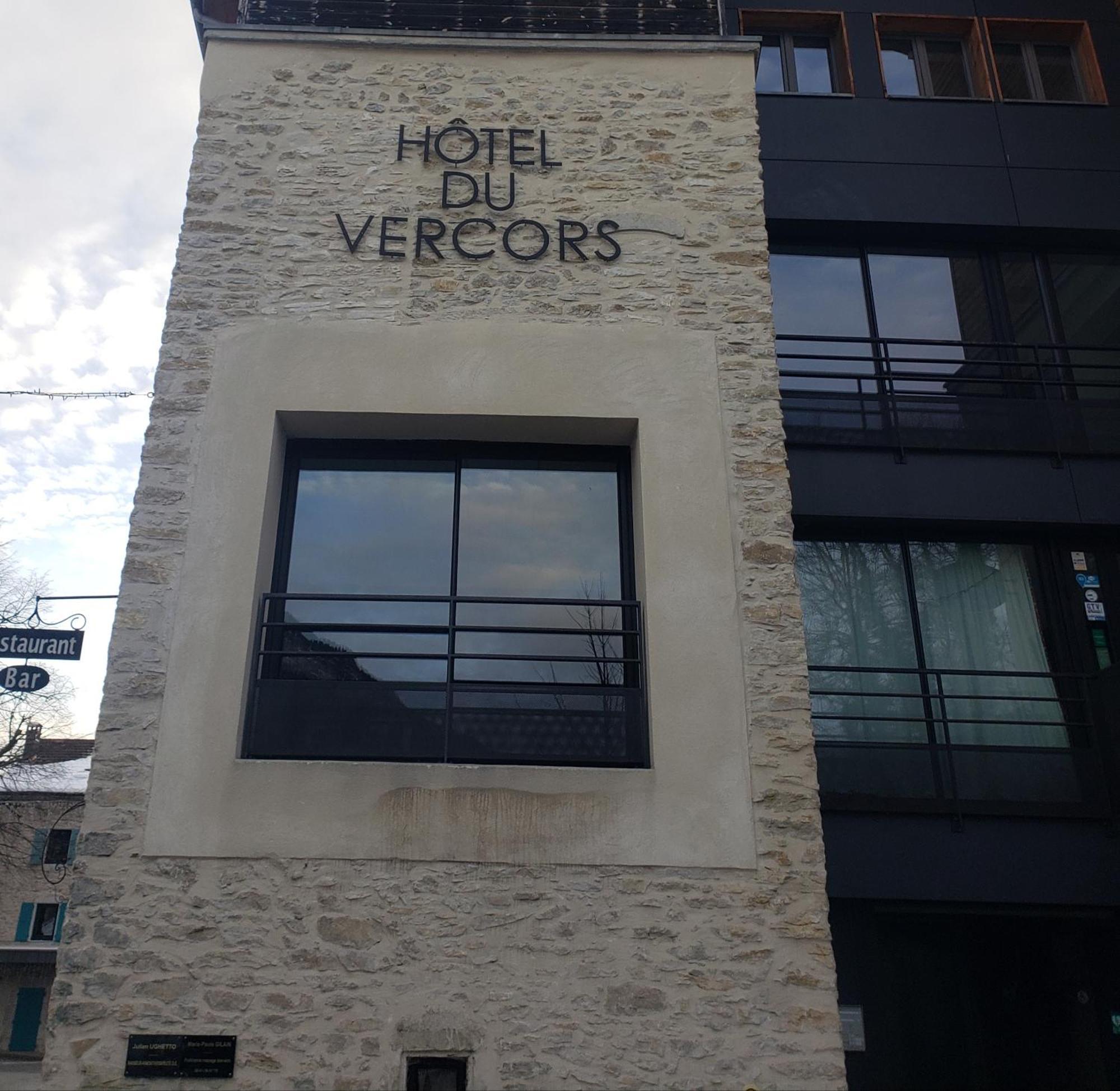 Restaurant Hotel Du Vercors Saint-Martin-en-Vercors Bagian luar foto